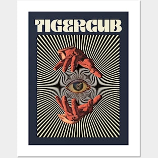 Hand Eyes Tigercub Posters and Art